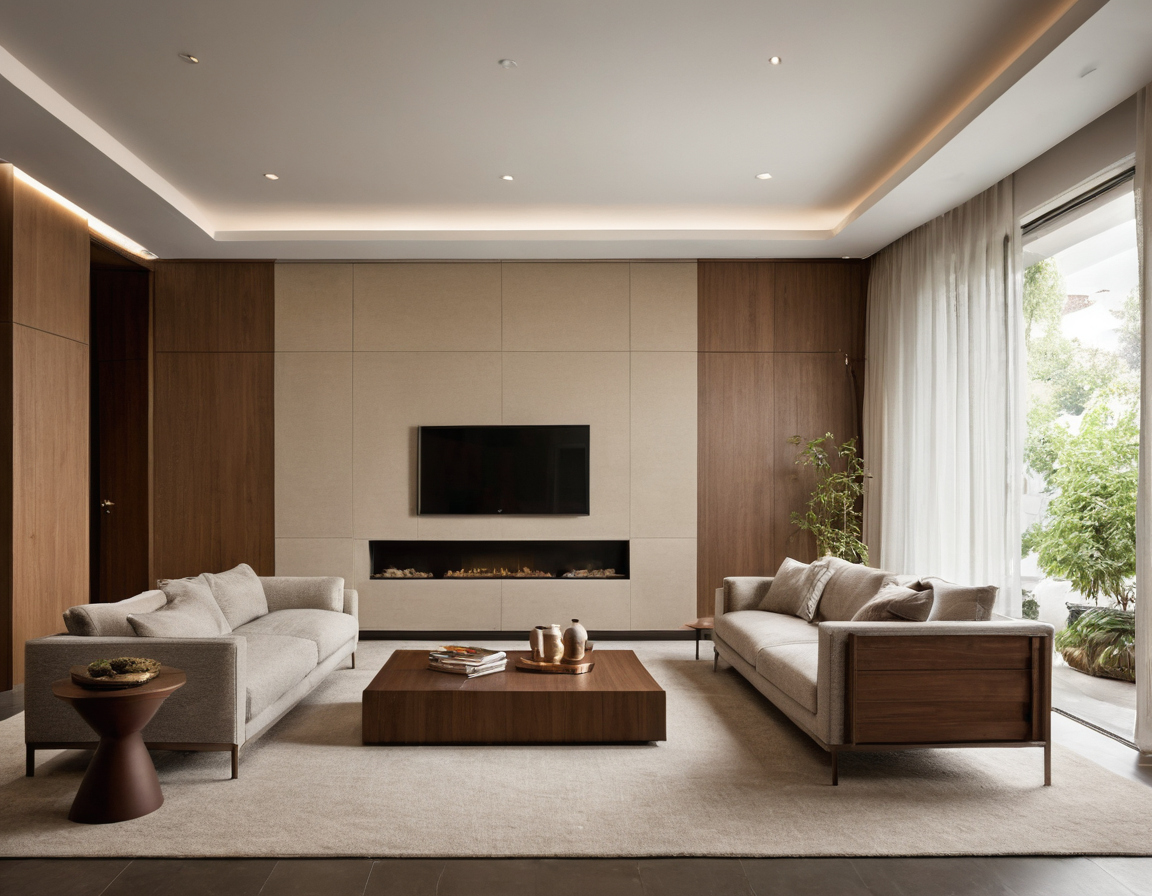 What furniture proportions suit living rooms with 3-meter or higher ceilings